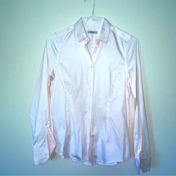 Stenströms Soft Pink Button Down Shirt – Long Sleeve, Size 40 - Picture 1 of 10